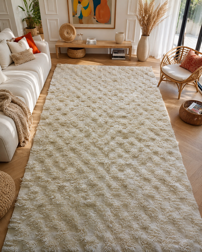 Tapis berbère crème - 150 x 245 cm - Marrakech Vibe