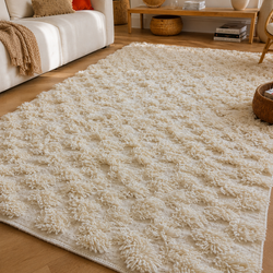 Tapis berbère crème - 150 x 245 cm - Marrakech Vibe