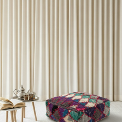 Pouf Berbère Marocain coloré 60 x 60 cm - 003