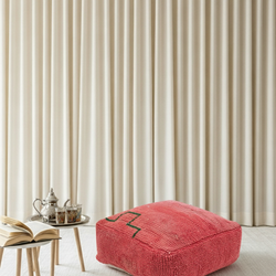 Pouf Berbère Marocain coloré 60 x 60 cm - 004