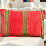 Coussin berbère vintage en laine naturelle 003